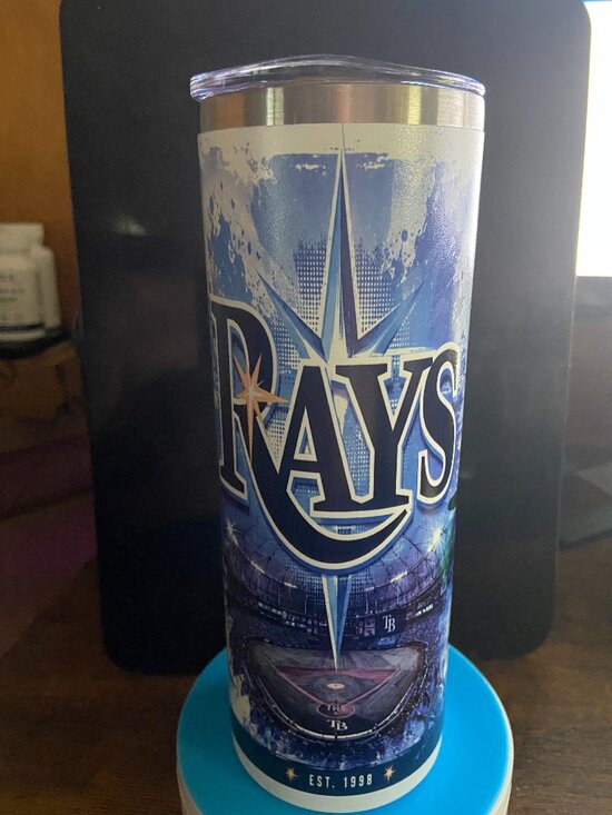 Other - Tampa Bay Rays 20oz Stainless Steel Tumbler | Baseball Fan Gift